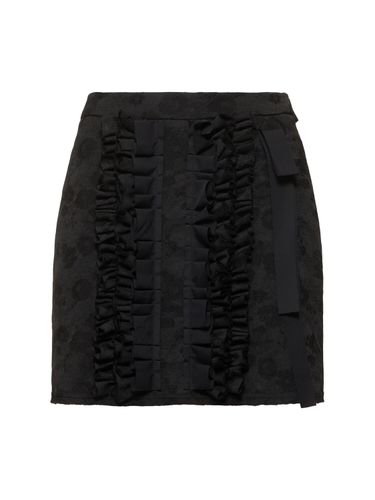 Ruffled Mini Skirt - MSGM - Modalova