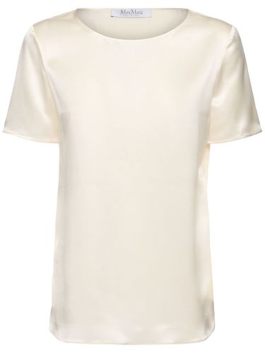 Dida Silk Satin Top - MAX MARA - Modalova