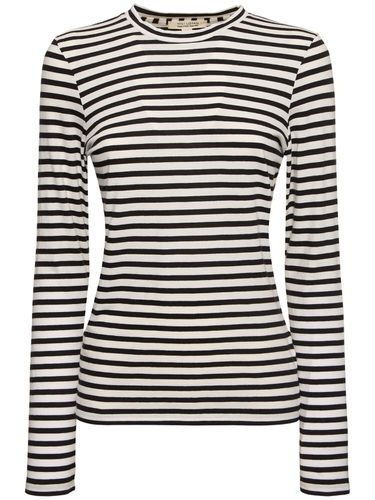 Susana Striped Long Sleeve T-shirt - NILI LOTAN - Modalova