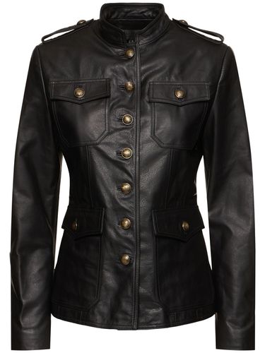 Geraldine Leather Jacket - NILI LOTAN - Modalova