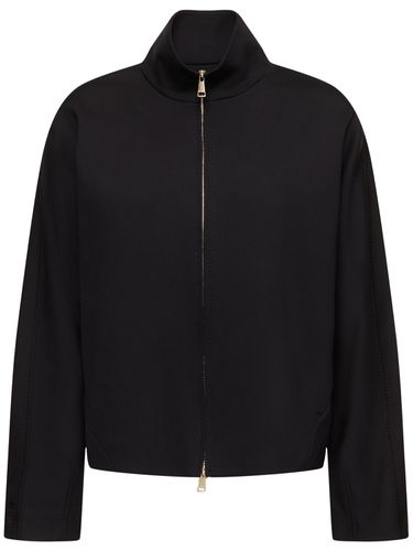 Plava Neoprene Zip Jacket - MAX MARA - Modalova