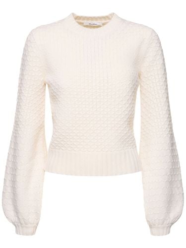 Elvira Knit Crop Sweater - MAX MARA - Modalova