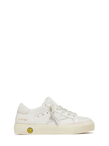 Sneakers May De Piel Con Cordones - GOLDEN GOOSE - Modalova