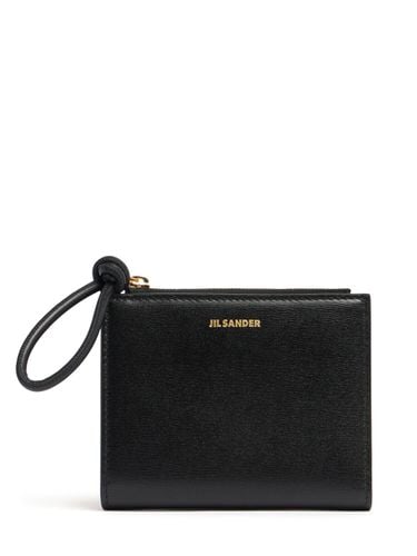 Cartera De Piel Grabada - JIL SANDER - Modalova