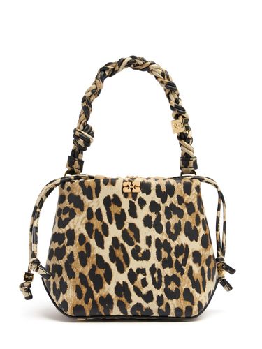 Bolso Bucket Ganni Bou Estampado - GANNI - Modalova