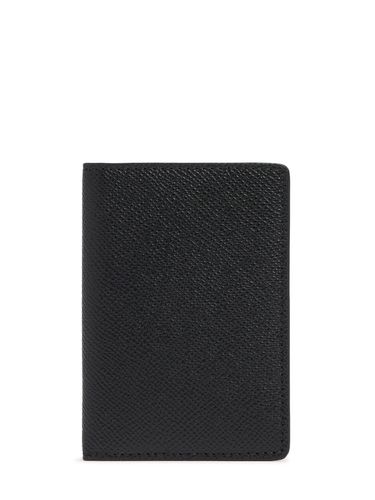 Grainy Leather Card Wallet - MAISON MARGIELA - Modalova