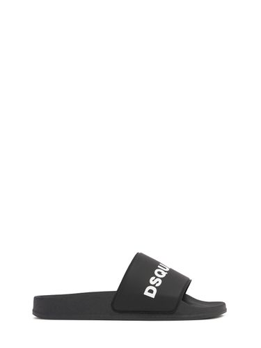 Sandalias Planas Con Logo - DSQUARED2 - Modalova