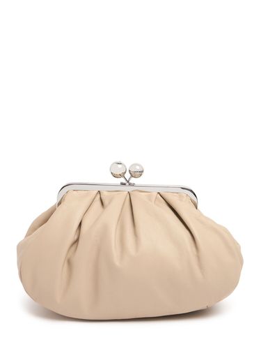 Clutch Cubico De Piel - WEEKEND MAX MARA - Modalova