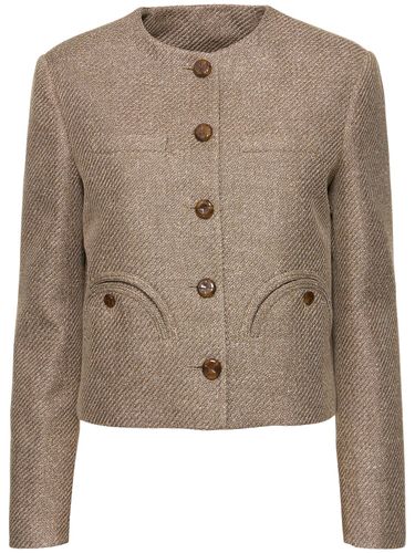 Chaqueta Bolero De Lino - BLAZÉ MILANO - Modalova