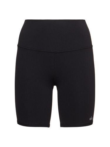 Shorts Ciclistas Con Cintura Alta - ALO YOGA - Modalova