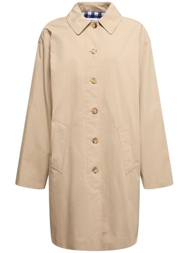 Abrigo Trench De Nylon Reversible - MOSCHINO - Modalova