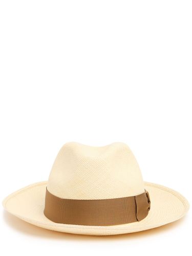 Amedeo 7.5cm Brim Straw Panama Hat - BORSALINO - Modalova