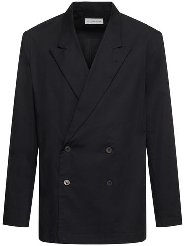 Blazer Cruzado De Algodón - DRIES VAN NOTEN - Modalova