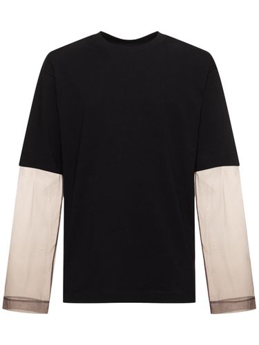 Hemal Long Sleeve Loose Fit T-shirt - DRIES VAN NOTEN - Modalova