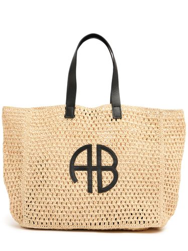 Bolso Tote Grande De Lona - ANINE BING - Modalova