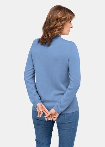 Temperaturausgleichender Pullover aus Merinowolle - hellblau - Gr. 44 von - Goldner Fashion - Modalova