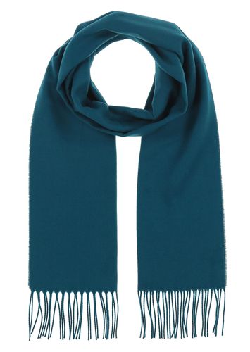 Schal in Cashmere-Feeling - petrol - Gr. 0 von - Goldner Fashion - Modalova