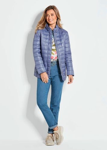 Leichte Steppjacke mit vielen Details - hellblau - Gr. 24 von - Goldner Fashion - Modalova