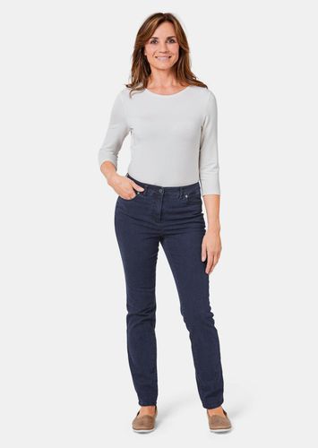 Trageangenehme Jeans mit extrahoher Elastizität - marine - Gr. 195 von - Goldner Fashion - Modalova