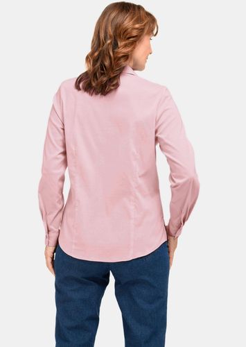 Unentbehrliche Langarmbluse mit Elasthananteil - rosé - Gr. 22 von - Goldner Fashion - Modalova