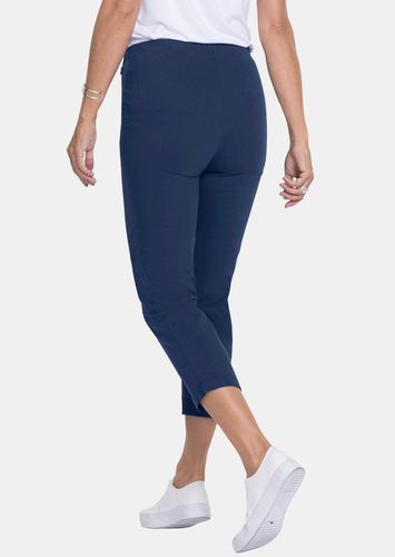 Moderne Hose mit streckenden Biesen - dunkelblau - Gr. 19 von - Goldner Fashion - Modalova
