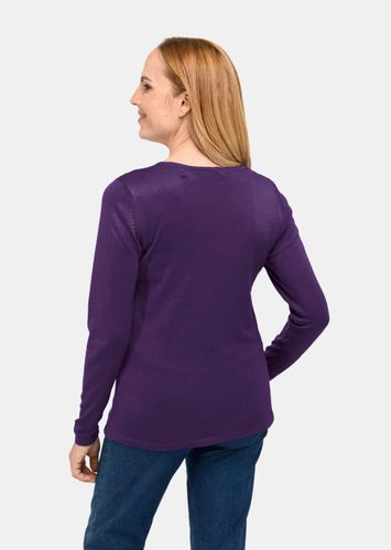 Unkomplizierter Pullover mit V-Ausschnitt - Gr. 38 von - Goldner Fashion - Modalova