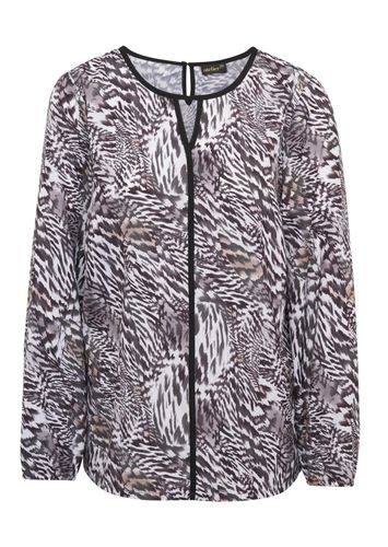 Edel-Bluse - cremeweiß / schwarz - Gr. 24 von - Goldner Fashion - Modalova