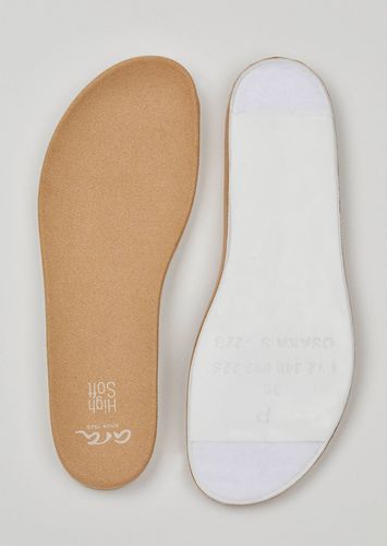 Wechselfußbett Sandalen - beige - Gr. 36 von - Goldner Fashion - Modalova