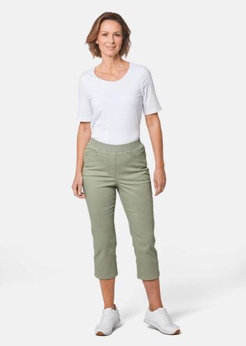 Jeansschlupfhose - graugrün - Gr. 245 von - Goldner Fashion - Modalova