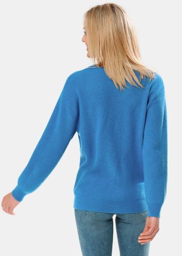 Kaschmirpullover in Patentstrick mit Rundhals - Gr. 19 von - Goldner Fashion - Modalova