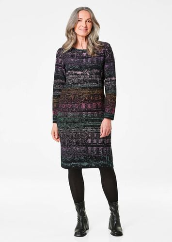 Strickkleid mit Allover-Jacquardmuster - Gr. 21 von - Goldner Fashion - Modalova