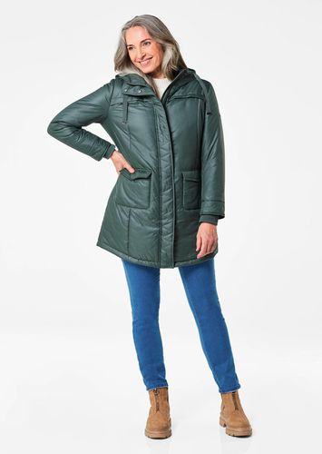 Sportiver Anorak mit warmer Wattierung - graugrün - Gr. 19 von - Goldner Fashion - Modalova