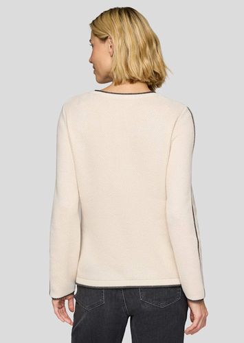 Strickpullover mit Blumenmuster - beige - Gr. 38 von - Goldner Fashion - Modalova
