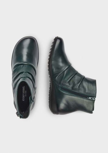 Stiefeletten aus echtem Leder - dunkelgrün - Gr. 36 von - Goldner Fashion - Modalova