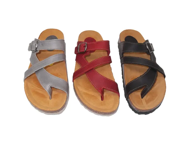 Rot rot grau rot Flip Flops/Art pelle/Rist & Einlegesohle - AliExpress - Modalova