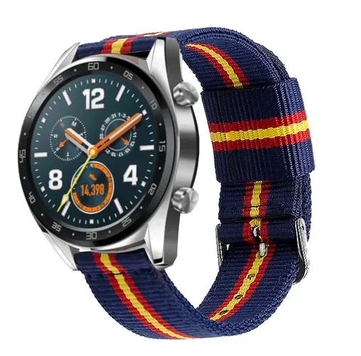 Correa kompatibel con Huawei Uhr GT 2 / Sport / GT Klassische/Aktive, nailon 22mm Colores Bandera de España - AliExpress - Modalova