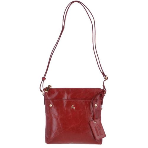 Ashwood Womens Small Zip Top Anatole Leather Crossbody Bag - 62675 - Ashwood Leather Handbags - Modalova