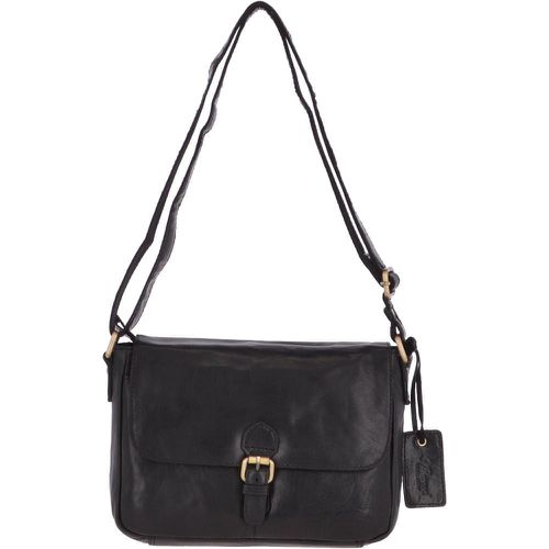 Ashwood Womens Vintage Leather Cross Body Shoulder Bag: G22 Black NA - Ashwood Handbags - Modalova