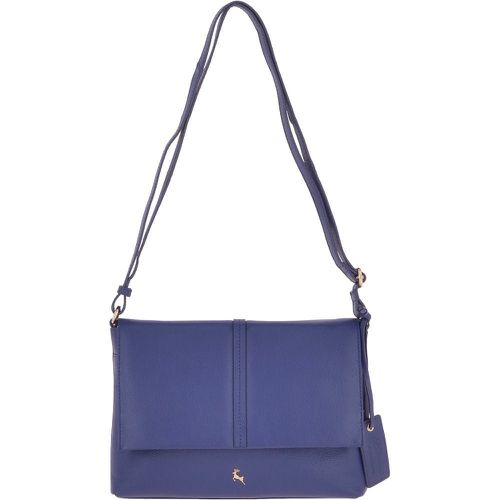 Medium Leather Shoulder Bag: 62551 Twilight Blue NA - Ashwood Handbags - Modalova