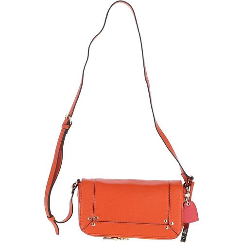 Ashwood Ladies Small Flap Over Leather Shoulder Bag: J-15 Mandarin NA - Ashwood Handbags - Modalova