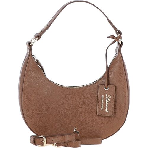 Apos;Chic&apos; Leather Medium Saddle Shoulder Bag: 63791 Tan NA - Ashwood Handbags - Modalova