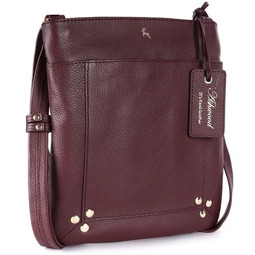 Apos;XSpirit&apos; Leather Crossbody Bag: 63033/CB4 Tan NA - Ashwood Handbags - Modalova