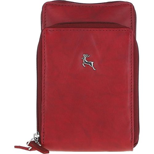 Aphrodite' Real Leather Crossbody Smart Phone Bag: PH-2 Bordeaux NA - Ashwood Handbags - Modalova