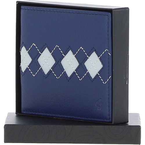 Real Leather Classic 11 Card Billfold Wallet: GB-147-AC Blue NA - Ashwood Handbags - Modalova