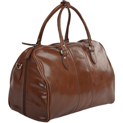 Medium Weekend Real Leather Holdall: Harry Chestnut NA - Ashwood Handbags - Modalova