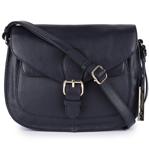 Apos;Stile Fiorentino&apos; Real Leather Crossbody Bag: 62879 Navy Blue NA - Ashwood Handbags - Modalova