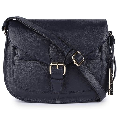 Stile Fiorentino' Real Leather Crossbody Bag: 62879 Navy Blue NA - Ashwood Handbags - Modalova