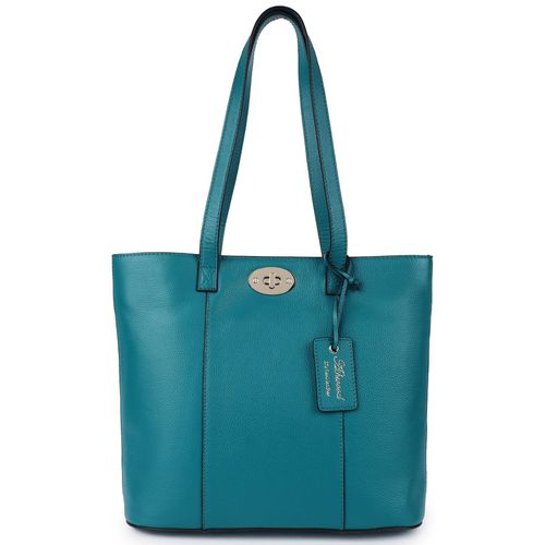 Elegante Firenze' Real Leather Tote Bag: 63754 Deep Lake NA - Ashwood Handbags - Modalova