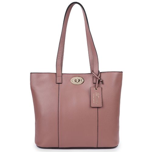 Elegante Firenze' Real Leather Tote Bag: 63754 Rose NA - Ashwood Handbags - Modalova