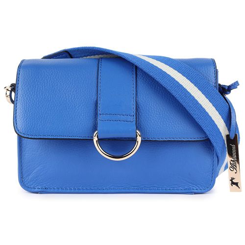 Amore di Cuoio' Real Leather Small Crossbody Bag: 64297 Sodalite Blue NA - Ashwood Handbags - Modalova